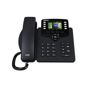 Akuvox SP-R63G, IP Phone, Musta, Johdollinen puhelin, 16 MB, Kanavansisäinen, SIP-tiedot, 3 linjat