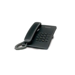 Panasonic KX-TS500, Analoginen puhelin, Johdollinen puhelin, Musta