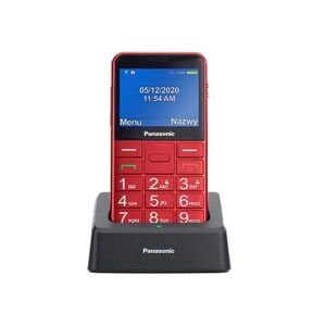 Panasonic KX-TU155 6,1 cm (2,4") 102 g punainen Entry-level puhelin