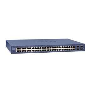 Netgear GS748T Managed L2+ Gigabit Ethernet (10/100/1000) Sininen