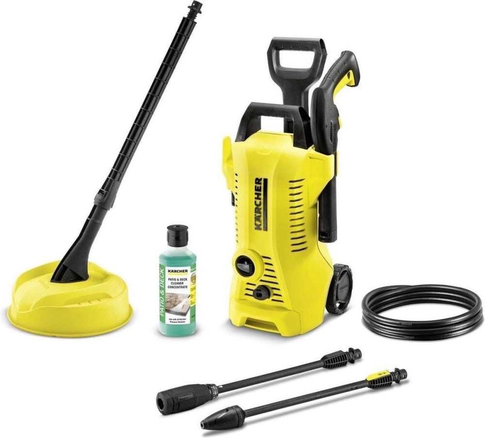 Karcher Kärcher K 2 POWER CONTROL HOME painepesuri Pysty Sähköinen 360 l/h Musta, Keltainen