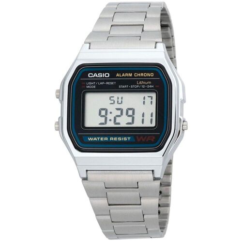 Casio Rannekello A158wa-1d Harmaa