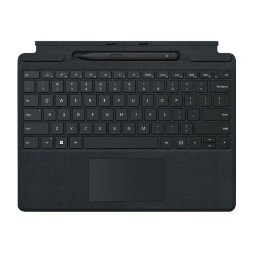 Surface Pro Signature Keyboard w/ Slim Pen 2 Musta Microsoft Cover port QWERTY Tanska, Suomi, Pohjoismainen, Norjalainen, Ruotsi