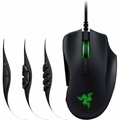 Razer Naga Trinity - MMO/MOBA pelihiiri - 16000 DPI - musta