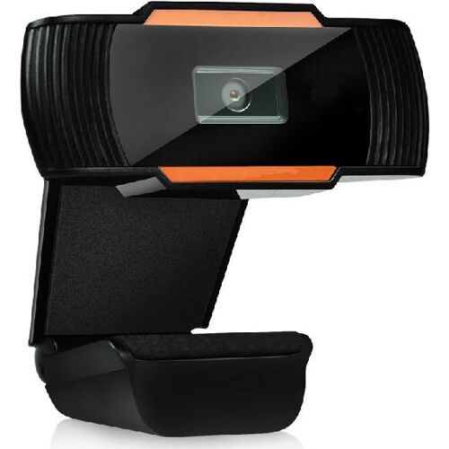 MTK 12MP pikseliä HD 360 Webcam USB PC Kannettava tietokone Kamera Musta