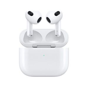 Apple AirPods - 3. sukupolvi - aidot langattomat kuulokkeet mikrofonilla. - korvapää - Bluetooth - valkoinen   Lightning latauskotelo