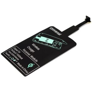 B2x Qi-Sovitin - Langaton Laturin Vastaanotin Micro-USB - Musta