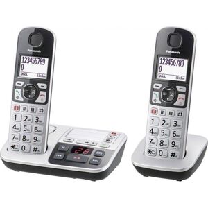 Panasonic Kx-Tge522gs - Duo Dect Puhelin - Puhelinvastaaja - Musta/hopea