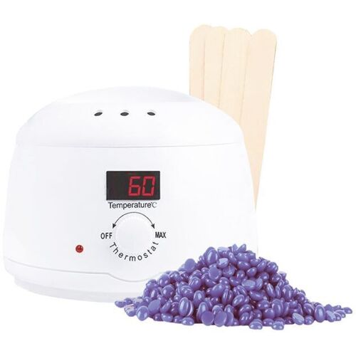 UNIQ Wax Pearls Komplet Sæt Mega Pack - Lavender 500 grammaa