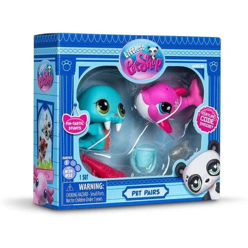 Littlest Pet Shop Pet Pairs Fin-Tastic Stunts