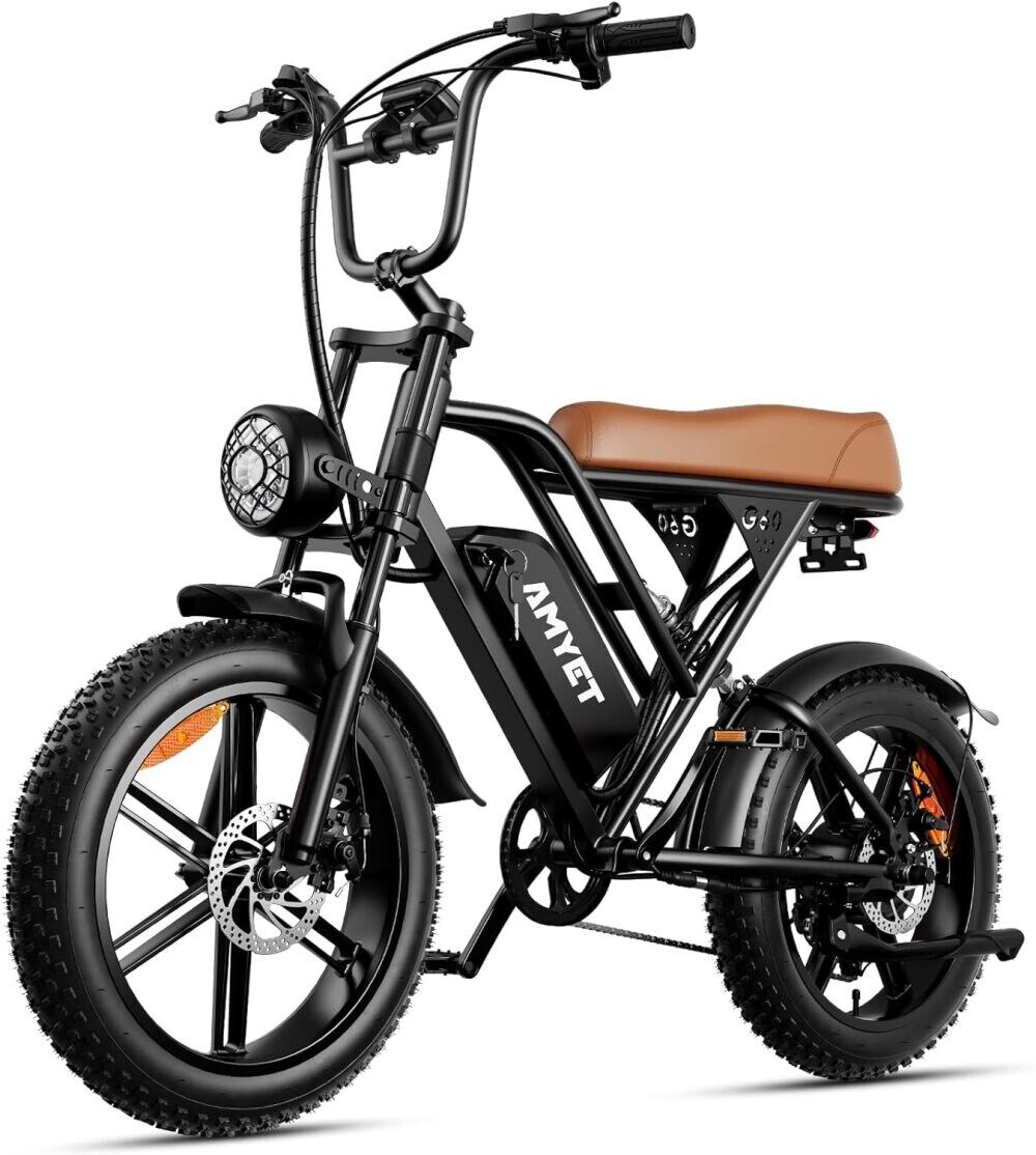 AMYET 2024 - Sähköpyörä - Ebike - V9-G60 1000W 48V 15ah - 40-60km