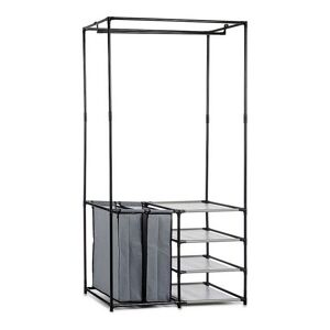 Kipit Cabinet That Can Be Dismantled Musta Rauta (43,5 X 163,5 X 87 Cm)
