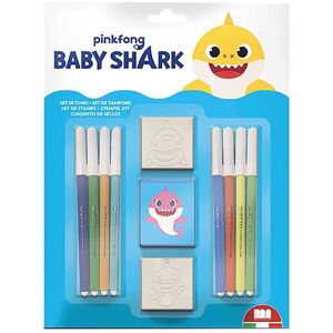 Basic Baby Shark Postimerkkisetti, 11 Osaa