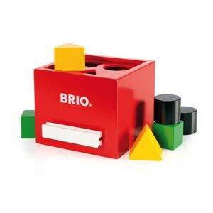 Brio - Palikkalaatikko Punainen
