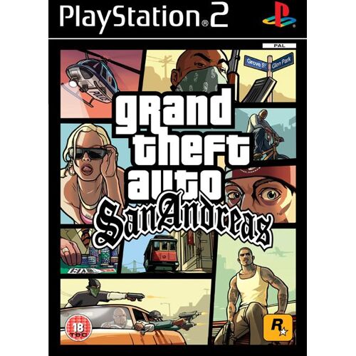 Sony Grand Theft Auto: San Andreas - Playstation 2 (käytetty)