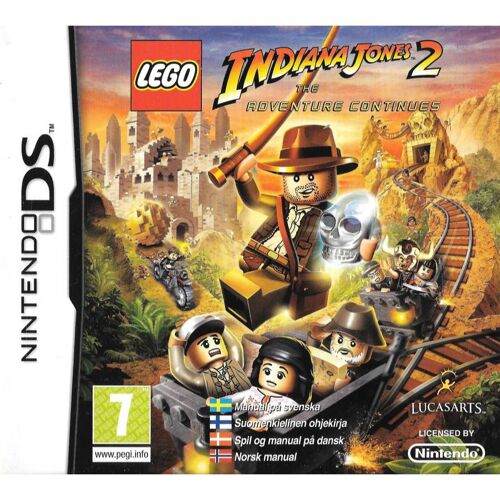 Lego Indiana Jones 2 The Adventure Continues Nintendo DS Nordic (Käytetty)