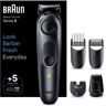 Braun BeardTrimmer 5 BT5420, Pestävä, Akku, Musta