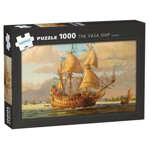 Kärnan Palapeli: The Vasa Ship 1000 Palaa