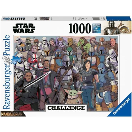 Star Wars The Mandalorian, Palapeli - Challenge - 1000 palaa