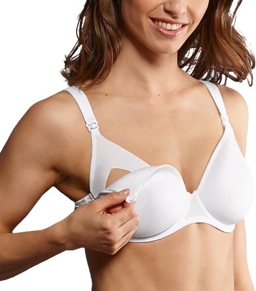 Anita Underwire Nursing Bra With Spacer Cup - White  - Size: 5010 - Color: valkoinen Anita Underwire Nursing Bra With Spacer Cup - White  - Size: 5010 - Color: valkoinen