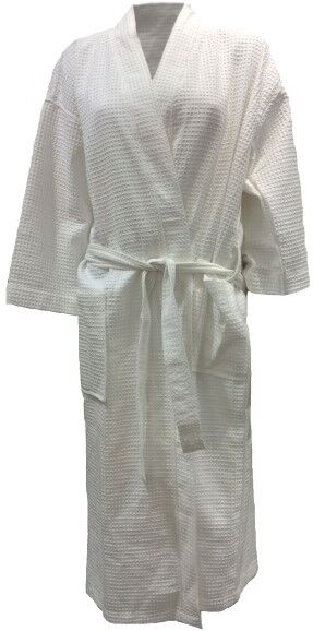Missya Honeycomb Cotton Robe - White  - Size: 14643 - Color: valkoinen Missya Honeycomb Cotton Robe - White  - Size: 14643 - Color: valkoinen