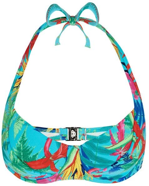 Panos Emporio Fioggia-3 D Cup - Turquoise Patt * Kampanja *  - Size: 11800 - Color: Turkoosi kuvio Panos Emporio Fioggia-3 D Cup - Turquoise Patt * Kampanja *  - Size: 11800 - Color: Turkoosi kuvio