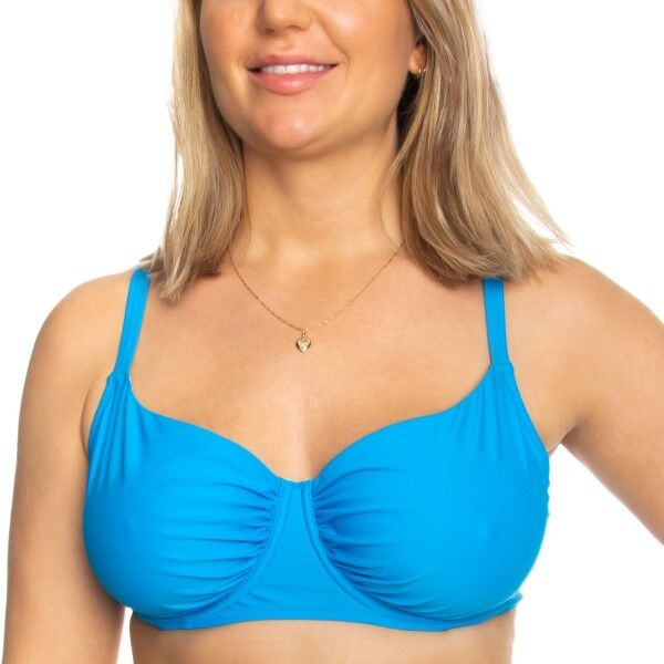 Damella Grace Basic Bikini Bra - Turquoise  - Size: 32133 - Color: Turkoosi Damella Grace Basic Bikini Bra - Turquoise  - Size: 32133 - Color: Turkoosi