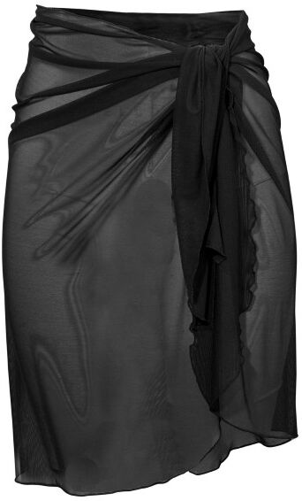 Damella Greta Basic Mesh Sarong - Black  - Size: 32137 - Color: musta Damella Greta Basic Mesh Sarong - Black  - Size: 32137 - Color: musta
