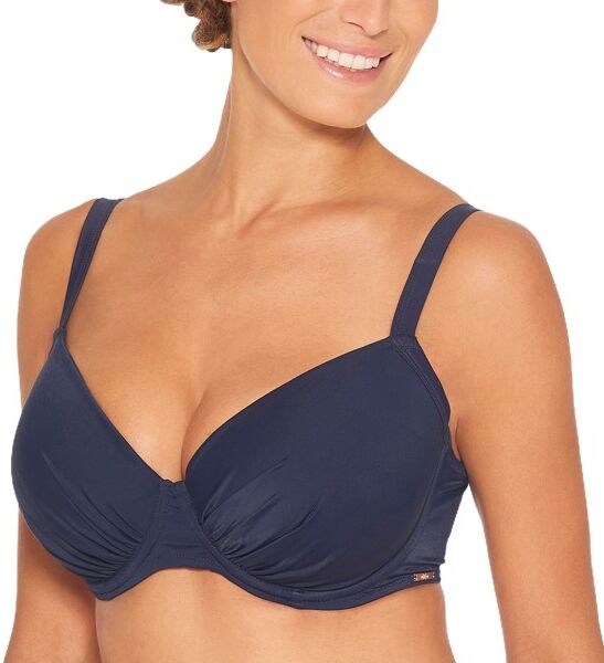 Wiki Basic Balconette Bikini Top - Darkblue  - Size: 651-3464 - Color: tummansin. Wiki Basic Balconette Bikini Top - Darkblue  - Size: 651-3464 - Color: tummansin.