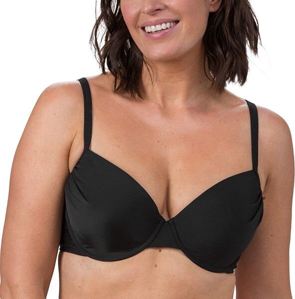 Trofé Trofe Mix Bikini Underwire Bra With Push-up - Black  - Size: 82211 - Color: musta Trofé Trofe Mix Bikini Underwire Bra With Push-up - Black  - Size: 82211 - Color: musta