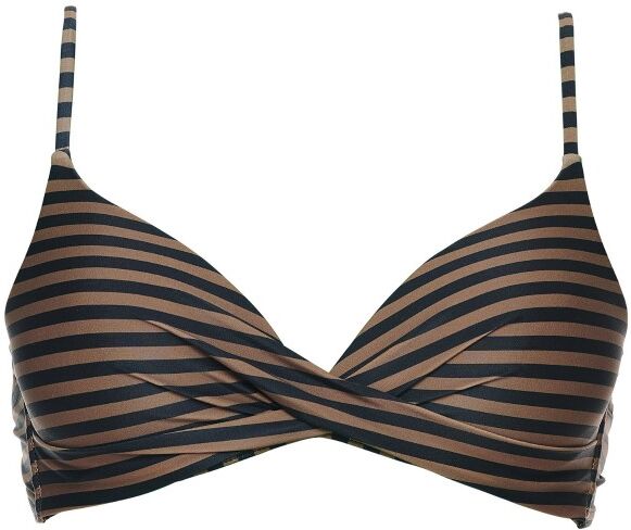Scampi Bermuda Bikini Top - Black/brown  - Size: 1030 - Color: musta/ruskea Scampi Bermuda Bikini Top - Black/brown  - Size: 1030 - Color: musta/ruskea