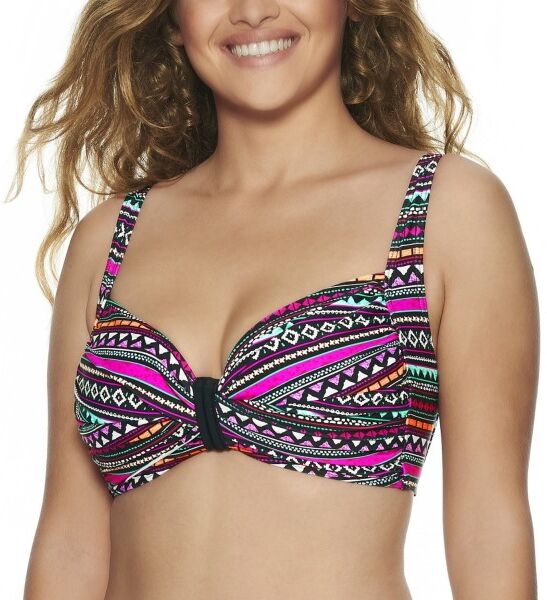 Wiki Valencia Wire Free Bikini Top - Black pattern-2 * Kampanja *  - Size: 420-2475 - Color: Musta kuviollinen Wiki Valencia Wire Free Bikini Top - Black pattern-2 * Kampanja *  - Size: 420-2475 - Color: Musta kuviollinen