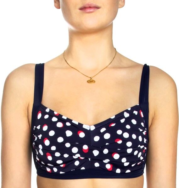 Damella Rita Spots Prosthetic Bikini Bra - Navy-2 * Kampanja *  - Size: 33466 - Color: Merensininen Damella Rita Spots Prosthetic Bikini Bra - Navy-2 * Kampanja *  - Size: 33466 - Color: Merensininen