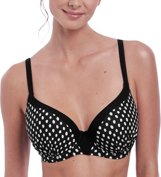 Fantasie Santa Monica Moulded Bikini Top - Black  - Size: FS6721 - Color: musta Fantasie Santa Monica Moulded Bikini Top - Black  - Size: FS6721 - Color: musta