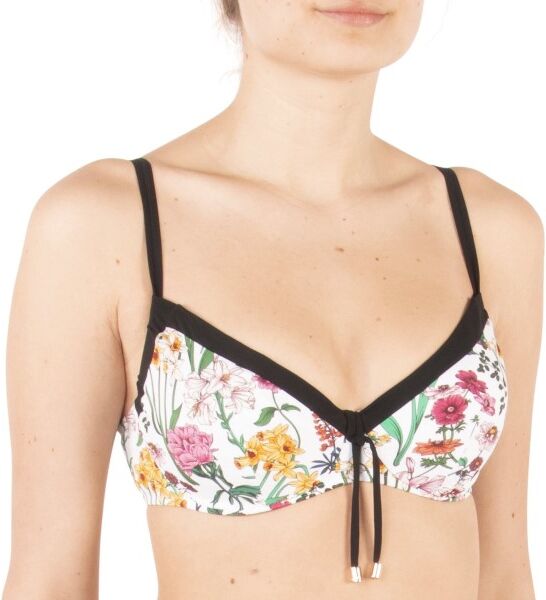 Chantelle Flowers Underwire Bikini Bra - White w Flower  - Size: C18H10 - Color: valk. Kukilla Chantelle Flowers Underwire Bikini Bra - White w Flower  - Size: C18H10 - Color: valk. Kukilla