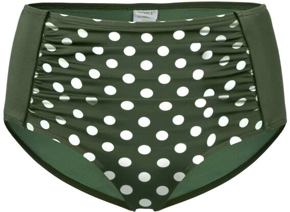 Wiki Cannes Midi Shape Bikini Brief - Green/White  - Size: 452-4108 - Color: vihreä/valkoin Wiki Cannes Midi Shape Bikini Brief - Green/White  - Size: 452-4108 - Color: vihreä/valkoin