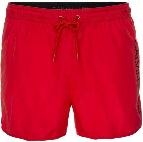 Calvin Klein Core Solids Short Runner Swim Shorts - Red * Kampanja *  - Size: KM0KM00266 - Color: punainen Calvin Klein Core Solids Short Runner Swim Shorts - Red * Kampanja *  - Size: KM0KM00266 - Color: punainen