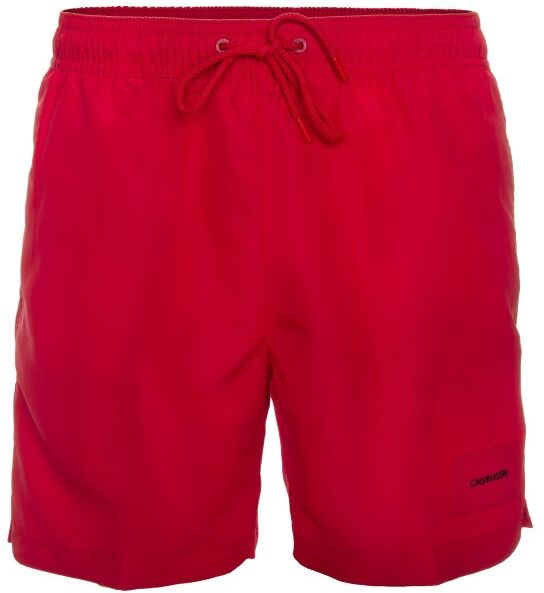 Calvin Klein Core Solids Drawstring Swim Shorts - Red * Kampanja *  - Size: KM0KM00296 - Color: punainen Calvin Klein Core Solids Drawstring Swim Shorts - Red * Kampanja *  - Size: KM0KM00296 - Color: punainen