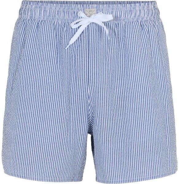 JBS Basic Swim Shorts - Lt blue Stripe  - Size: 156-55 - Color: Vaaleansininen raidallinen