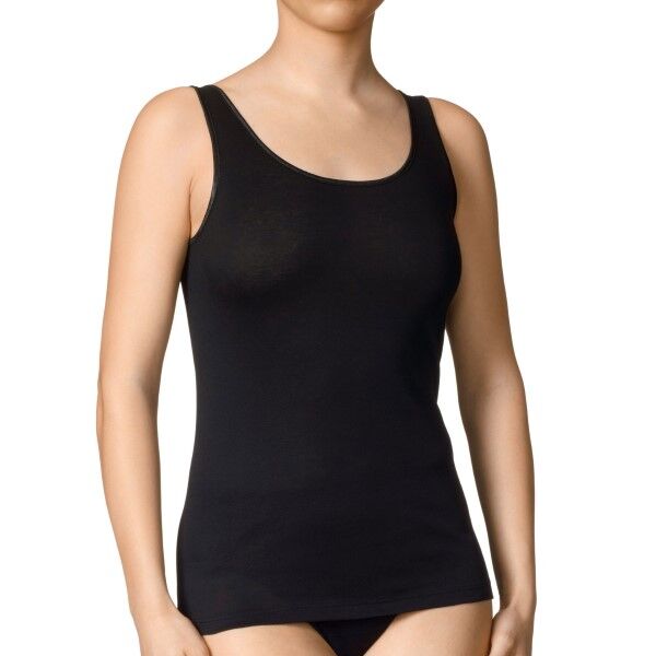 Calida Light Sleeveless Top 11600 - Black 992  - Size: 11600 - Color: musta 992 Calida Light Sleeveless Top 11600 - Black 992  - Size: 11600 - Color: musta 992