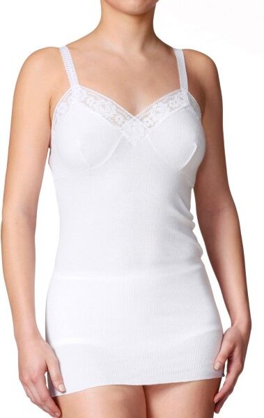 Calida Cotton Spaghetti-Top 17351 - White  - Size: 17351 - Color: valkoinen Calida Cotton Spaghetti-Top 17351 - White  - Size: 17351 - Color: valkoinen