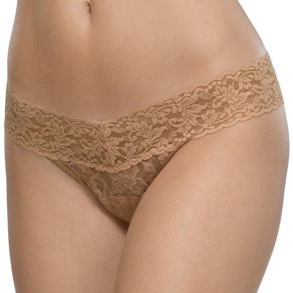 Hanky Panky Low Rise Thong - Brown  - Size: 4911 - Color: ruskea