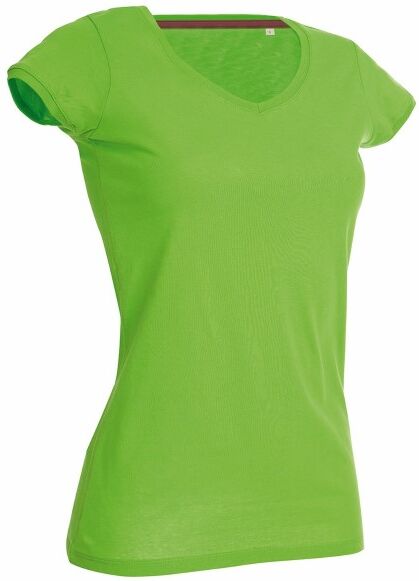 Stedman Megan V-neck - Limegreen  - Size: ST9130 - Color: limetinvihr. Stedman Megan V-neck - Limegreen  - Size: ST9130 - Color: limetinvihr.