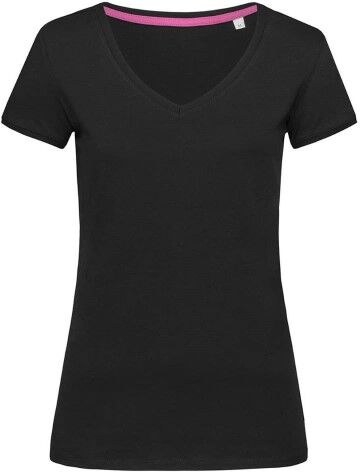 Stedman Megan V-neck - Black  - Size: ST9130 - Color: musta Stedman Megan V-neck - Black  - Size: ST9130 - Color: musta