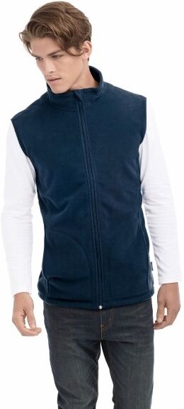 Stedman Active Fleece Vest For Men - Darkblue  - Size: ST5010 - Color: tummansin. Stedman Active Fleece Vest For Men - Darkblue  - Size: ST5010 - Color: tummansin.