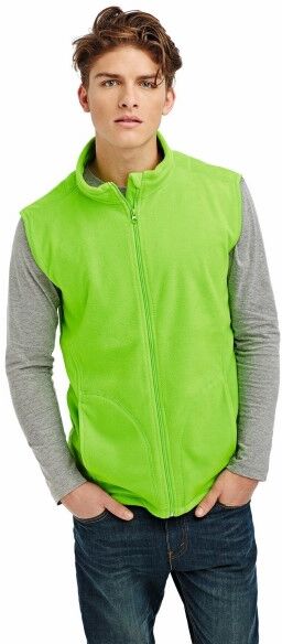 Stedman Active Fleece Vest For Men - Green  - Size: ST5010 - Color: vihreä Stedman Active Fleece Vest For Men - Green  - Size: ST5010 - Color: vihreä