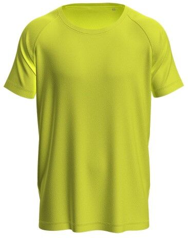 Stedman Active 140 Raglan For Men - Yellow  - Size: ST8410 - Color: keltainen Stedman Active 140 Raglan For Men - Yellow  - Size: ST8410 - Color: keltainen