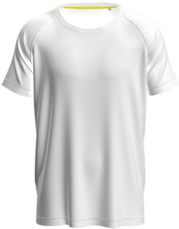 Stedman Active 140 Raglan For Men - White  - Size: ST8410 - Color: valkoinen Stedman Active 140 Raglan For Men - White  - Size: ST8410 - Color: valkoinen