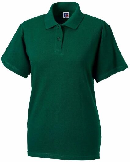 Russell Athletic F Classic Cotton Polo - Darkgreen  - Size: 569F - Color: tummanvihr. Russell Athletic F Classic Cotton Polo - Darkgreen  - Size: 569F - Color: tummanvihr.