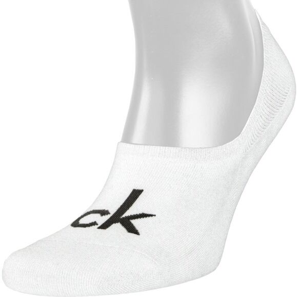 Calvin Klein Kristal Modern Cotton Logo Liner Sock - White  - Size: 100001788 - Color: valkoinen Calvin Klein Kristal Modern Cotton Logo Liner Sock - White  - Size: 100001788 - Color: valkoinen